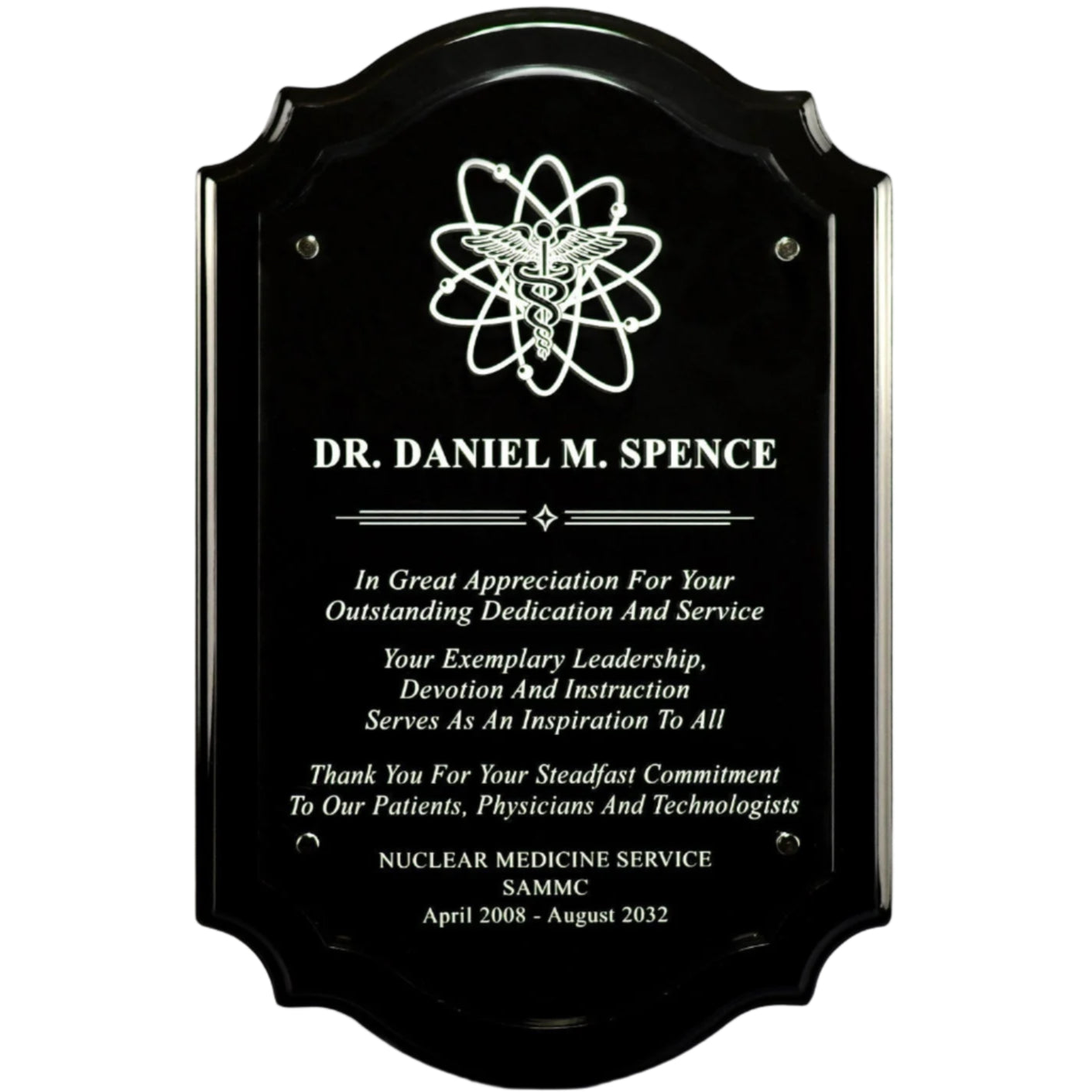 Scalloped Edge Plaque