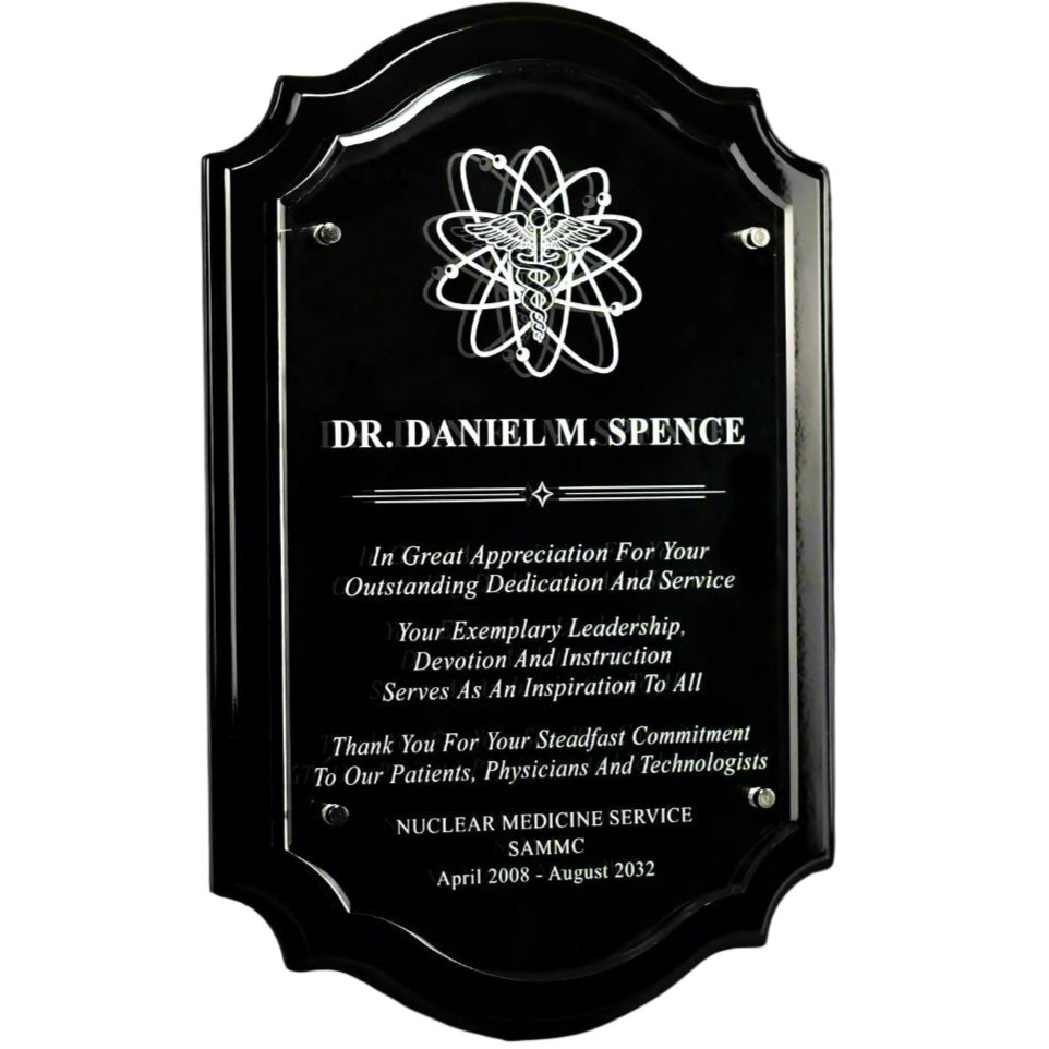 Scalloped Edge Plaque