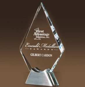 Crystal Clear Diamond Award