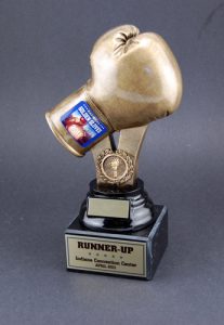 Golden Gloves Unique Trophy Ideas