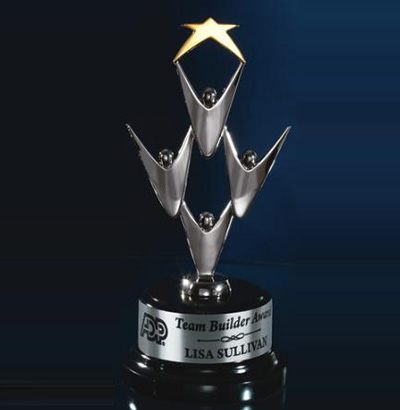 Star Performer Award - Silver Finish
