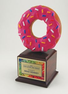 Unique Awards Trophy Doughnut