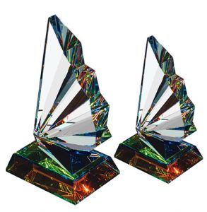 Optic Crystal Fanfare Spectra Color Crystal
