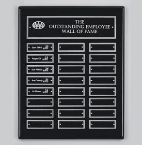 Perpetual Plaque with Screw Mounted Plates