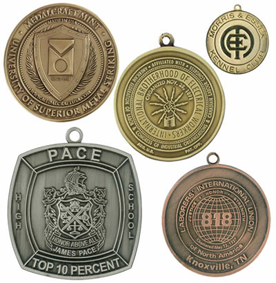 Custom Die-Struck Medals