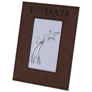 Custom Leather Photo Frame 4x6