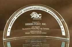 Half Moon Crystal Clear Crescent Award