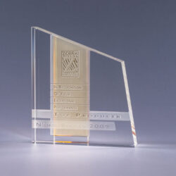 Chroma - Amber (JC19) - 7.25"H x 6.25"W