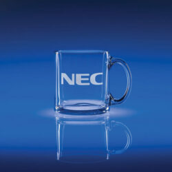 Clear Tempered Coffee Mug (JC19)