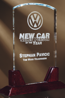 Spirit Clear Crystal Arch Award