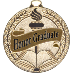 Honor Graduate Scholastic Excellence Medal - 2.5 inches