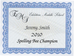 Certificate Paper - 8.5" X 11"