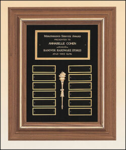 American Walnut Frame Perpetual Plaque (P2551)