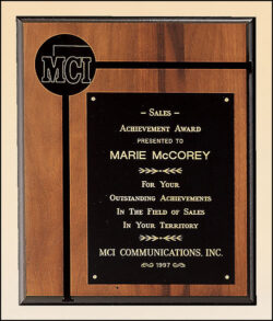 American Walnut Plaque (P1701)