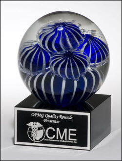 Art Glass Award (2142) - 3-1/2" W x 5" H
