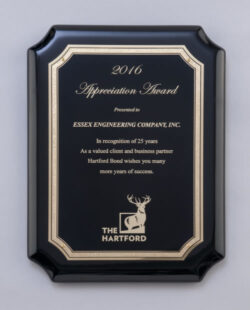 Black High Gloss Plaque (P5077)